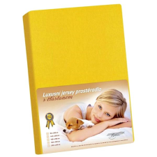Bellatex Jersey s elastanem - 200 × 220 cm - sytá žlutá lakástextília