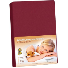 Bellatex KL3 Jersey s elastanem 160 × 200 cm 320 bordó lakástextília