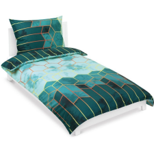Bellatex pamut, 90/636, zöld méhsejt, 140 × 200 cm, 70 × 90 cm lakástextília