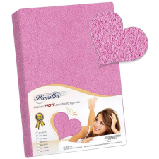 Bellatex Prostěradlo Froté 120 × 200 cm, růžové lakástextília