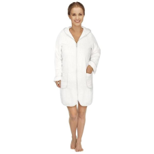 Bellatex s.r.o. FROTÉ ŽUPAN NA ZIP dámský vel. XXXL - bílý lakástextília