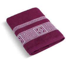 Bellatex Terry Greek Collection - Towel 157/022 - 70 × 140 cm - burgundy (2979) lakástextília