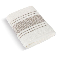 Bellatex Terry Mosaic - Towel 123/008 - 50 × 100 cm - cream (4415) lakástextília