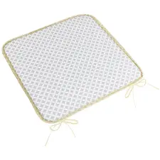 Bellatex Ülőpárna ADÉLA, 3405 sima 40 × 40, rombusz, szürke-fehér lakástextília