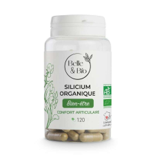  Belle&amp;Bio szerves szilícium 120 kapszula, egészség haj, körmök, ízületek vitamin és táplálékkiegészítő