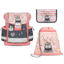 BELMIL BELMIL Classy Iskolatáska szett, Little Bunnies/Nyuszi iskolatáska
