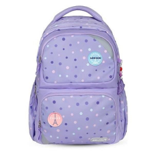 BELMIL ergonomikus iskolatáska hátizsák - Purple Dots iskolatáska