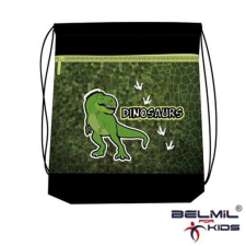 BELMIL hálós és zsebes tornazsák, Dinós/T Rex lábnyomok tornazsák