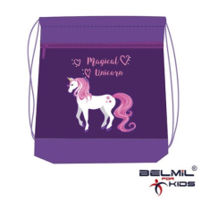BELMIL hálós és zsebes tornazsák, Magical Unicorn/Lovas tornazsák