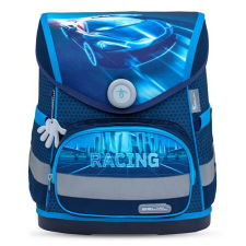 BELMIL Iskolatáska, BELMIL  Compact Racing Blue Neon iskolatáska