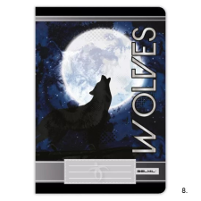 Belmil szótár füzet, Wolves/Farkas, 40 lapos, A/5 (31-40) füzet