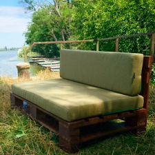  Beltéri Raklap Párna Méregzöld lakástextília