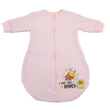  Belül bolyhos hosszú ujjú hálózsák Méhecskés mintával 2,5 TOG gyerek hálóing, pizsama