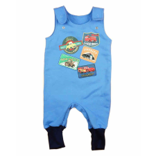  Belül bolyhos ujjatlan baba rugdalózó Verdák mintával 2:1 méret rugdalózó