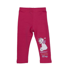  Belül enyhén bolyhos kislány leggings Marie cica mintával