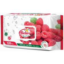  BELUX nedves törlőkendő málna (RASPBERRY) 120 db flip top tisztító- és takarítószer, higiénia