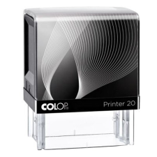  Bélyegző COLOP Printer IQ20 fekete ház kék párnával bélyegző