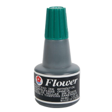 Bélyegzőfesték 30ml, bluering® flower zöld bélyegző