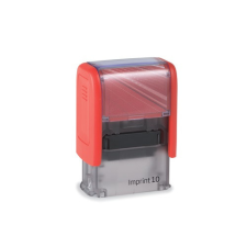 Bélyegzőház Trodat 8910 Imprint 2.0 piros, fekete párnával bélyegző