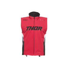  Bemelegítő mellény Thor piros/fekete L egyéb motorkerékpár alkatrész
