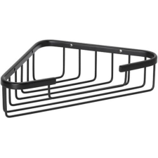 Bemeta DARK Sarok szappantartó, 245x60x150mm, matt fekete fürdőszoba kiegészítő