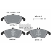 BENDIX Braking fékbetétkészlet, tárcsafék BENDIX Braking BPD1079