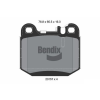 BENDIX Braking fékbetétkészlet, tárcsafék BENDIX Braking BPD1318