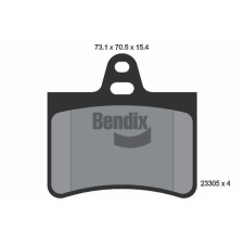 BENDIX Braking fékbetétkészlet, tárcsafék BENDIX Braking BPD1353 autóalkatrész
