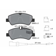 BENDIX Braking fékbetétkészlet, tárcsafék BENDIX Braking BPD1377 autóalkatrész