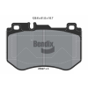 BENDIX Braking fékbetétkészlet, tárcsafék BENDIX Braking BPD1397