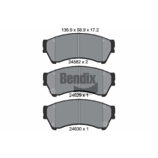BENDIX Braking fékbetétkészlet, tárcsafék BENDIX Braking BPD1451 autóalkatrész