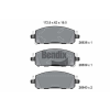 BENDIX Braking fékbetétkészlet, tárcsafék BENDIX Braking BPD2541