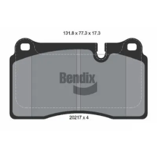 BENDIX Braking fékbetétkészlet, tárcsafék BPD1690 autóalkatrész