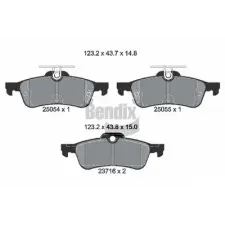 BENDIX Braking fékbetétkészlet, tárcsafék BPD2220 fékbetét