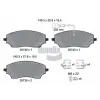 BENDIX Braking fékbetétkészlet, tárcsafék BPD2546