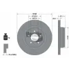 BENDIX Braking féktárcsa BDS1345HC