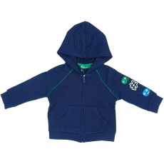 Benetton Fiú Kapucnis pulóver (Méret: 68)