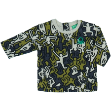 Benetton Fiú Pulóver (Méret: 68) gyerek pulóver, kardigán