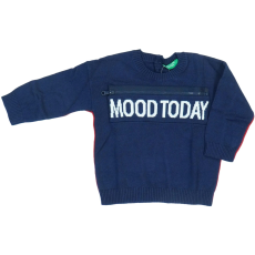 Benetton Fiú Pulóver (Méret: 74)