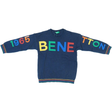 Benetton Fiú Pulóver (Méret: 92)
