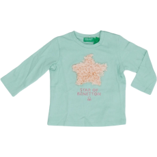 Benetton Lány Hosszú ujjú felső (Méret: 68)