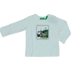 Benetton Lány Hosszú ujjú felső (Méret: 80)