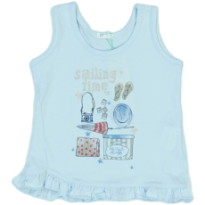Benetton Lány Lányka / Női ujjatlan póló / top (Méret: 68)