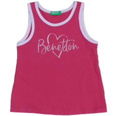 Benetton Lány Lányka / Női ujjatlan póló / top (Méret: 80)