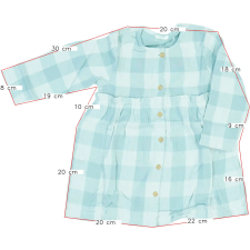 Benetton Lány Ruha (Méret: 80) lányka ruha