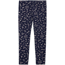 Benetton sötétkék, mintás lány leggings – 82 cm gyerek nadrág