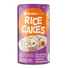 BENLIAN Benlian gluténmentes puff. rizs chia és quinoa maggal 100 g reform élelmiszer