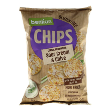 BENLIANF.KUKOR.&B.RIZS CHIPS TEJF.-SN.GM előétel és snack