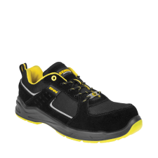 Bennon Sportis S1P ESD Fekete/Sárga Munkavédelmi Cipő - 48 munkavédelmi cipő