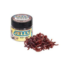 Benzar Mix BENZAR JELLY BAITS BABY WORM BARNA+PIROS csali